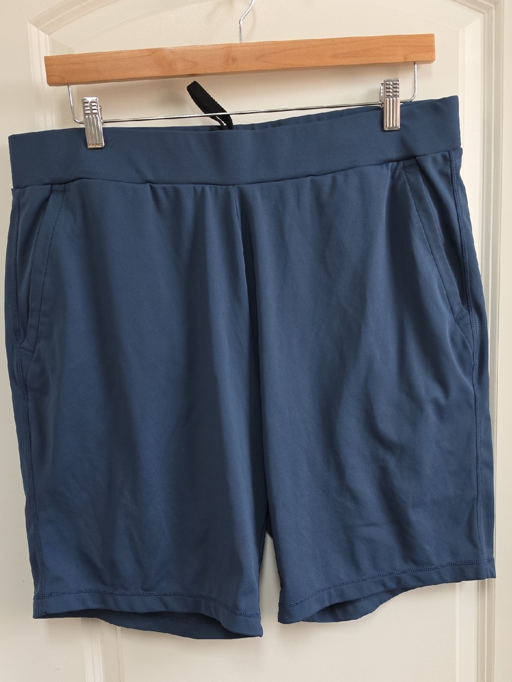 Men's Athletic Shorts in Slate Blue — Quick-Dry Comfort